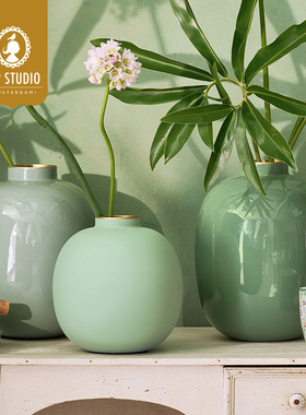 PipStudio珐琅金属花瓶