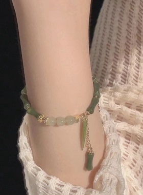 竹节手链轻奢小众精致节节高升