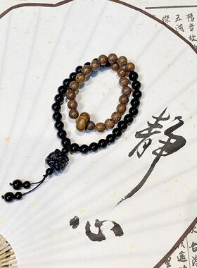 双圈新中式醒狮手链情侣