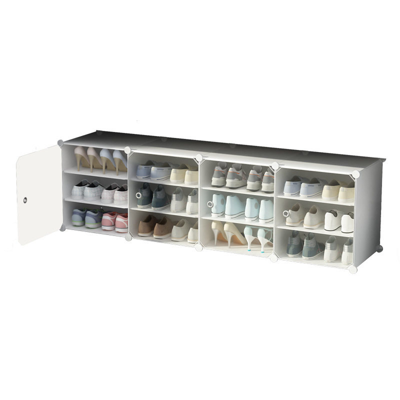 简易组装鞋柜魔片可调节DIY省空间折叠宿舍出租房防尘门口收纳架,淘宝优惠券,粉丝福利购,淘宝优惠卷