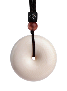 极速大善堂冰料满纹吊q坠男女款猛犸牙平安扣猛犸象牙平安挂件项