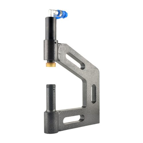 光伏C型钢桥架线槽打孔器冲孔机长喉深不锈钢镀锌Z型W钢液压开孔 - 图3