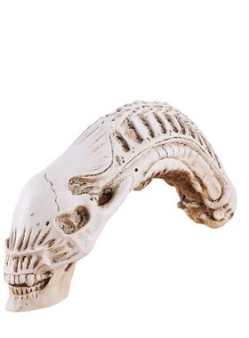 铁血异形头骨模型科幻电影骷髅头摆件树脂骷颅头万W圣节毒液头骨