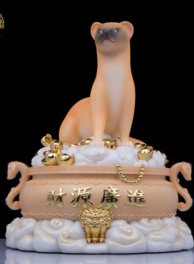 仙家真身像汉白玉彩绘蟒蛇胡黄z白灰常家东北六大家族神像桌面摆