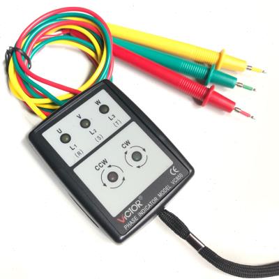 胜利VC850相序表VC850A三相交流电相位检测仪相序测试仪相位计 - 图0