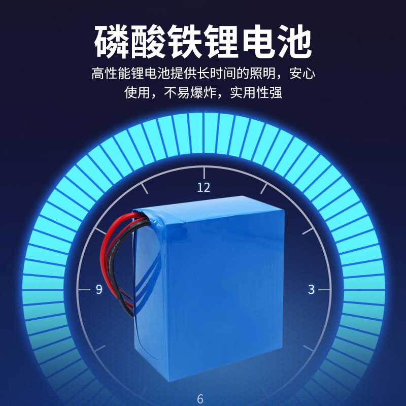 太阳能户外灯家用庭院灯农村照明灯投光灯超亮大功率600W防水路灯 - 图2