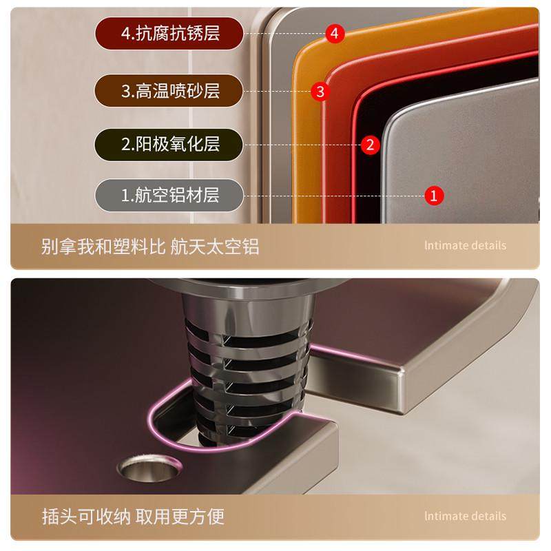 新品吹风机挂架免打孔卫生间置物架壁挂式风筒支架电吹风收纳架子,淘宝优惠券,粉丝福利购,淘宝优惠卷