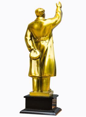 铜像镀铜全身摆件客厅乔迁礼品毛爷爷招手挥手伟人头像摆像