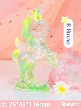 北欧ins创意装饰品木马小摆件桌面现代家居客厅儿童房间卧室摆设