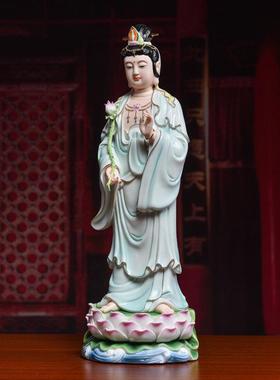 戴玉堂周金田万佛圣域西方三圣像阿弥陀佛观音大势至菩萨佛像摆件