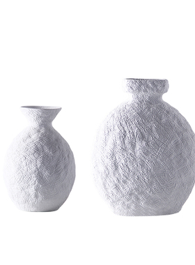 新中式复古陶瓷花瓶摆件现代简约家居售楼处展厅软装饰Y品插干花