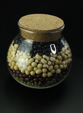 招财风水摆件f五色豆求财聚财家居布局店铺装饰中式U开业礼物吉祥