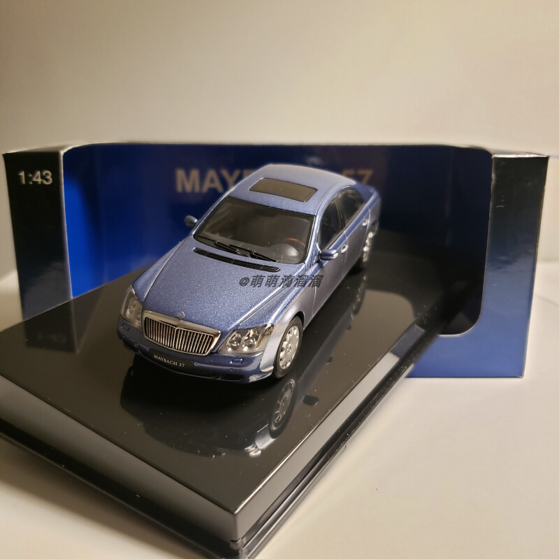 新款Autoart/奥拓 1:43 迈巴赫Maybach 57 SWB 奔驰合金汽车模型 - 图1