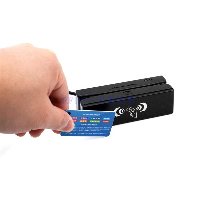 MSR100-P键盘口消费卡高抗磁条阅读刷H卡机-MSR90即插即用读卡器 - 图2