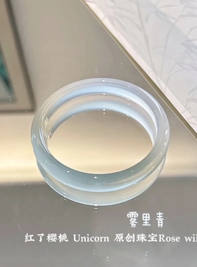 天然玛瑙手镯女款渐变色半山半水冰种绿玉镯子高冰粉玉髓送礼物