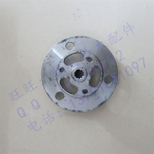 适用摩托车 睿彩QS125T-4/4B风扇固定盘 睿彩UMP125T-4C固定叶轮 - 图2