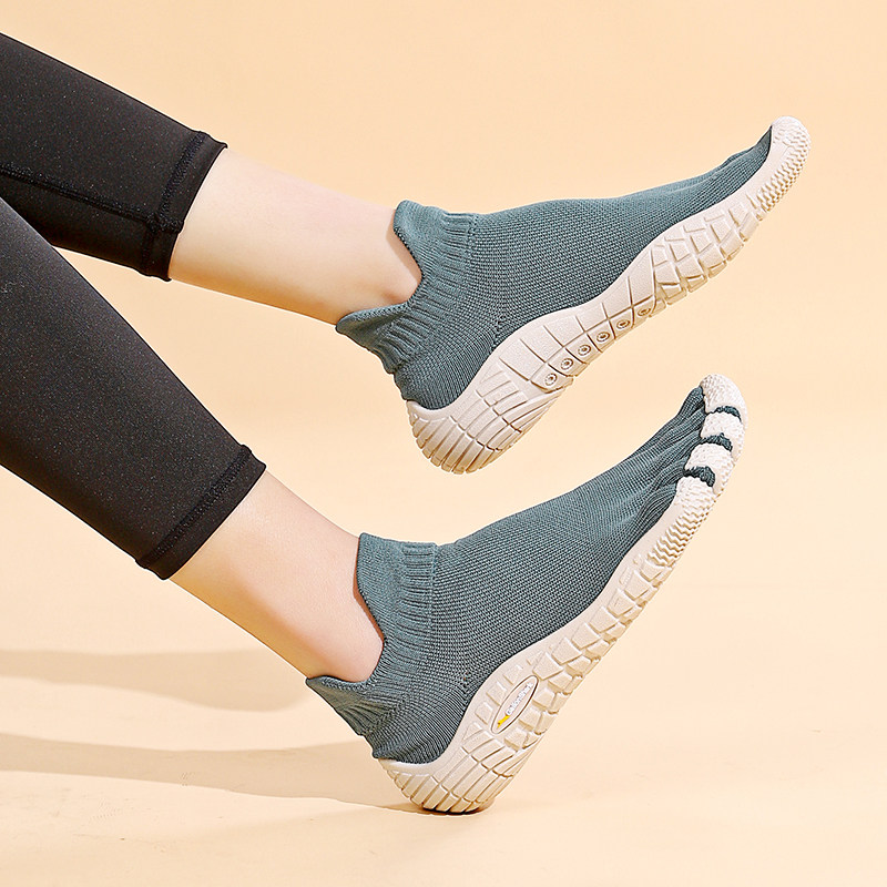 戈伦鲨五指鞋男女室内健身运动无声静音轻便减震软底分趾瑜伽跳绳,淘宝优惠券,粉丝福利购,淘宝优惠卷