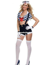 Hot Navy Sailor Costume For Adult Halloween C