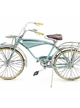 覆古铁艺自行车摆件 彷古手工工艺礼品摆饰做旧装饰品自行车模型