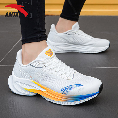 安踏毒刺6 跑步鞋男鞋减震回弹体测专业训练鞋青少年运动休闲鞋男 - 图2