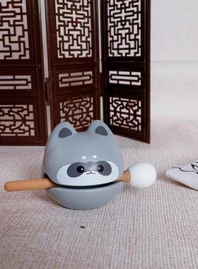 玩具女木鱼减压随身打击乐器搞怪解压静心办公室摆件小礼物可爱敲