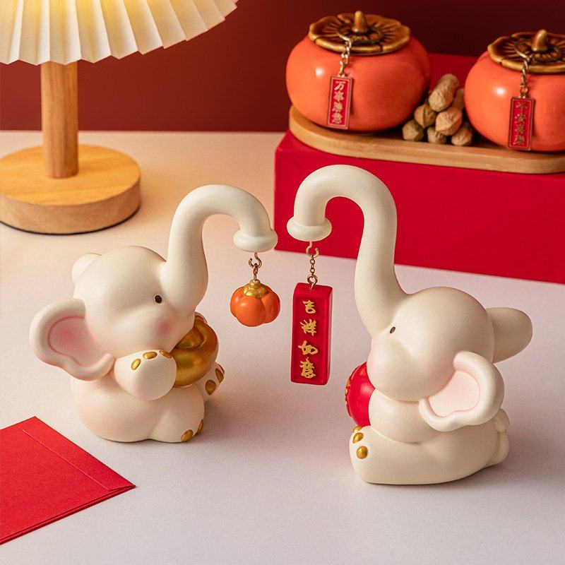 可爱情侣摆件中式场景家居酒柜装饰结婚礼物订婚客厅装饰品摆件,淘宝优惠券,粉丝福利购,淘宝优惠卷