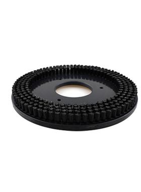 工业清洁刷塑料空心圆盘刷圆形刷子硬毛端面刷研磨盘毛刷工厂