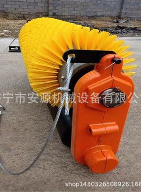 山西热销机械滚刷清扫器无动力毛刷清扫器被动滚刷清扫器