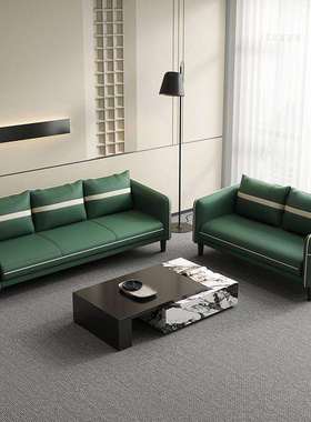 北欧简约小户型沙发公寓出租房服装店休息区接待双人三人位小沙发