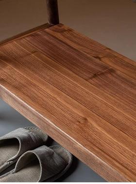 全北美黑胡桃木全实木衣帽架晾衣架子小件家具家用现代简约