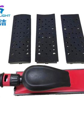 砂纸打磨板可吸尘手刨无尘干磨机手推板可拆卸手磨板4件套装