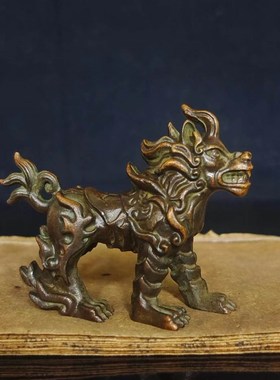 极速纯铜龙之九子狴犴赑屃螭吻蚣蝮椒图蒲L牢狻猊饕餮睚眦客厅装