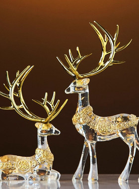 酒柜摆件客厅新款金箔轻奢高档电视柜玻璃展示柜子高端大气高级感