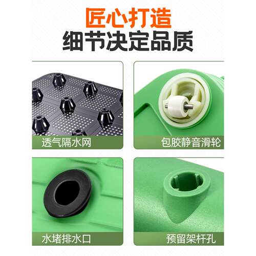 阳台种菜盆专用箱专用盆室外花盆长方形懒人种植盆家用大号蔬菜盆 - 图2
