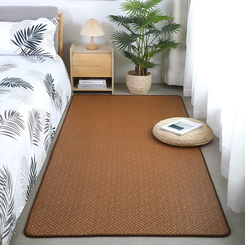 极速夏季床边毯客厅卧室r地铺睡觉凉席地毯夏天凉感藤席地垫房间,淘宝优惠券,粉丝福利购,淘宝优惠卷
