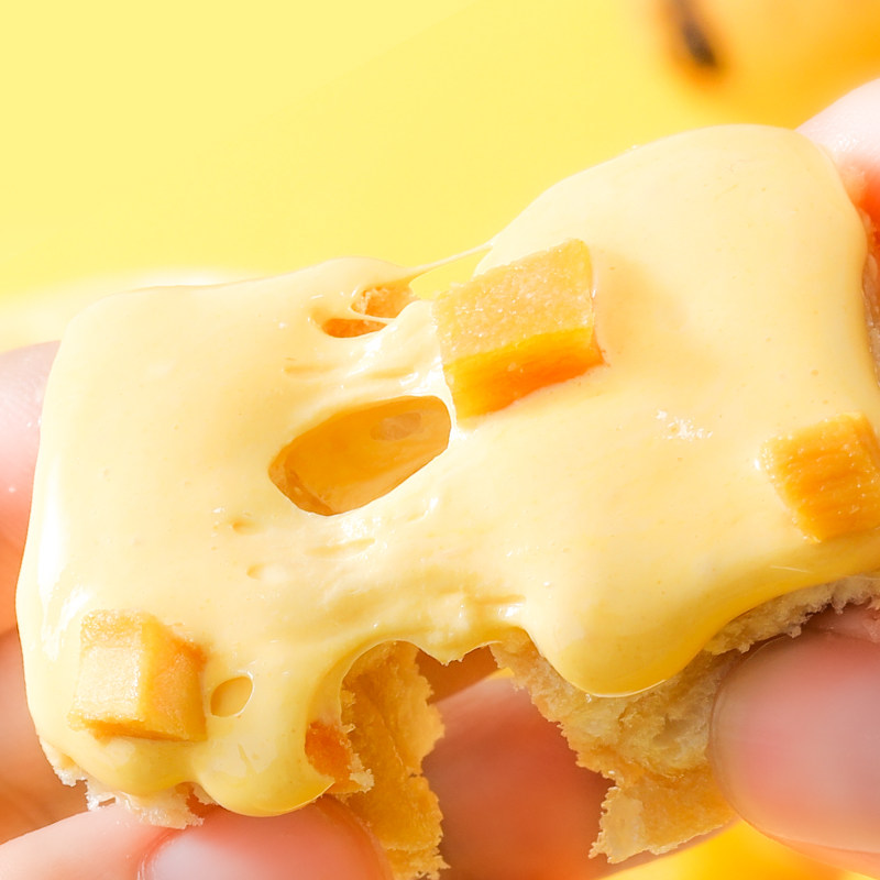 【外表榴芒 内芯柔软】麦乐森榴芒奶盖沙琪玛16枚/箱 休闲零食,淘宝优惠券,粉丝福利购,淘宝优惠卷