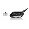 Motorcycle helmet Bluetooth intercom wireless headset cycling helmet headset 2 people 1000 meters intercom