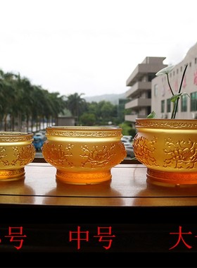 极速禅悦c佛艺古法琉璃浮雕莲花净莲香炉线香炉佛台佛供品室内供