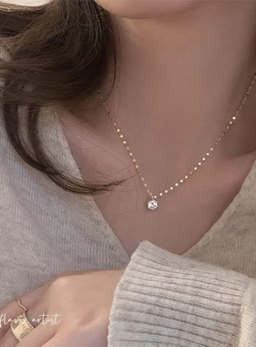 日韩春秋项链女ins锁骨链轻奢