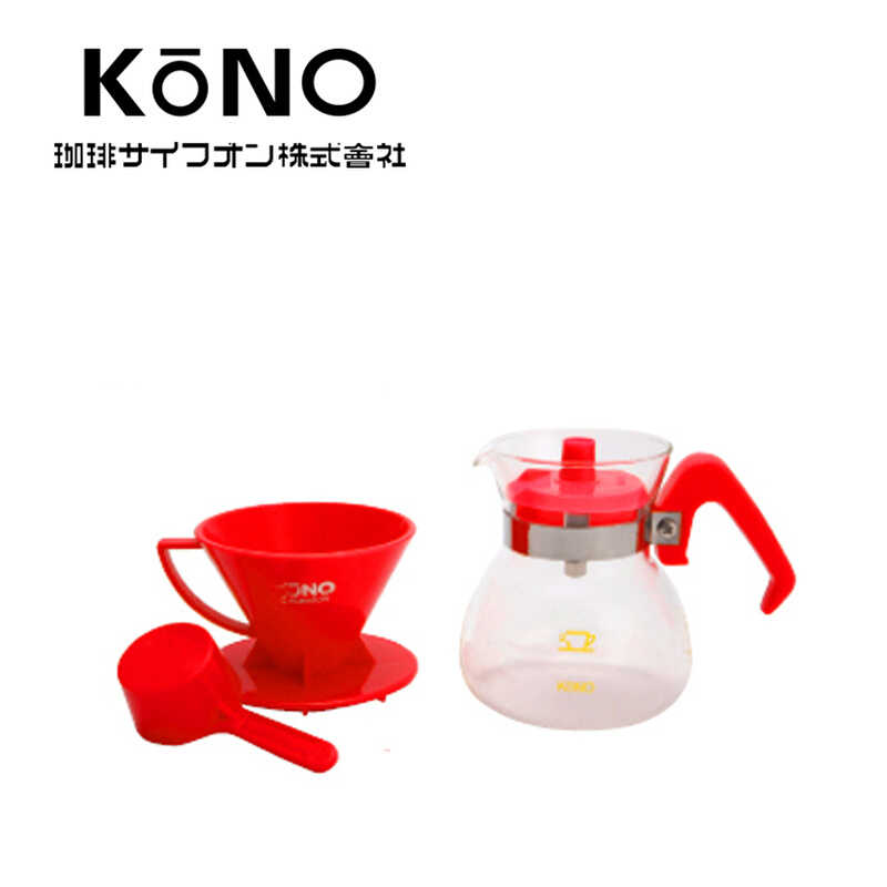 日本kono手冲咖啡壶套装家用滴漏滴滤式玻璃分享壶MDN20 - 图2