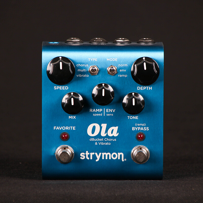 美产Strymon Ola Chorus Vibrato合唱颤音多功能电吉他单块效果器 - 图0