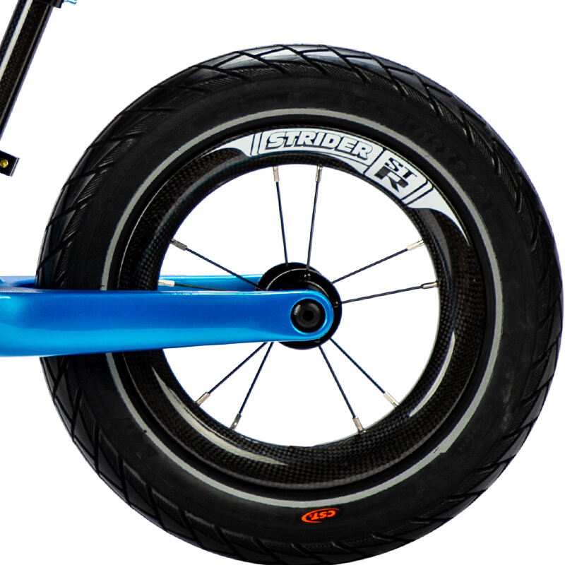 STRIDER ST-R蓝色限量版儿童平衡车滑步车全碳纤维1.5-5岁无脚踏-图2
