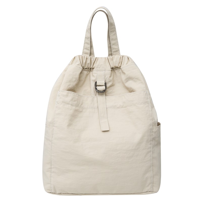 新款2024日系休闲双肩包束口抽绳书包户外运动登山大容量旅行包,淘宝优惠券,粉丝福利购,淘宝优惠卷