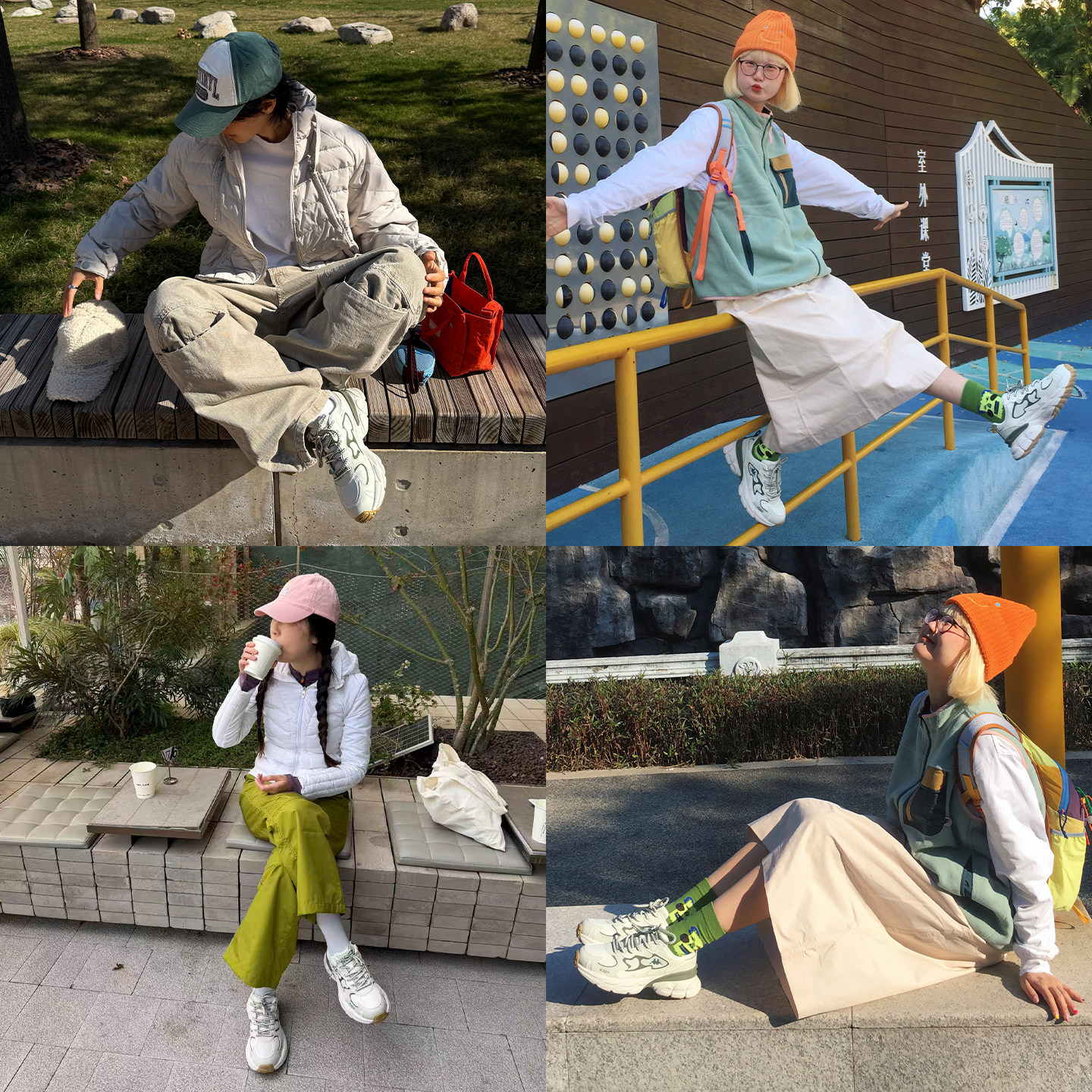 苔踪鞋|Kappa女鞋老爹鞋女款2026春季新款厚底休闲鞋子女运动鞋男,淘宝优惠券,粉丝福利购,淘宝优惠卷