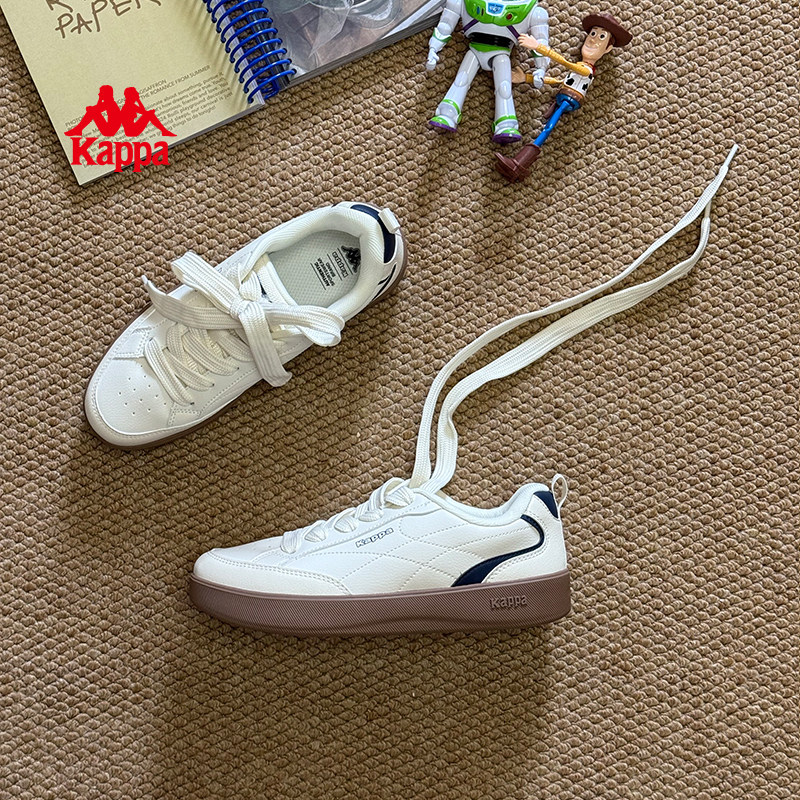 Kappa女鞋厚底小白鞋女款2026秋冬新款百搭运动板鞋休闲鞋子女潮,淘宝优惠券,粉丝福利购,淘宝优惠卷