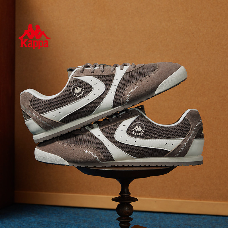 Kappa女鞋德训鞋女款2025秋季新款复古百搭板鞋休闲运动鞋子男款