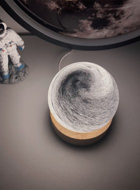 极速夜幕里的星空创意浪漫星球小H夜灯送男女朋友同学生日节