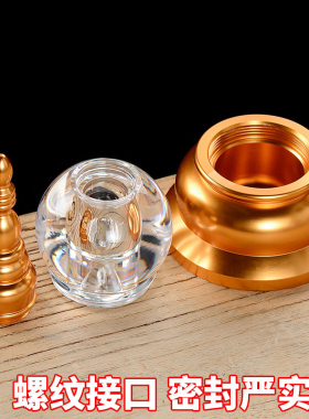 极速菩提塔水晶嘎乌亚克力t宝瓶可打开合金文昌塔宝塔佛塔供具家