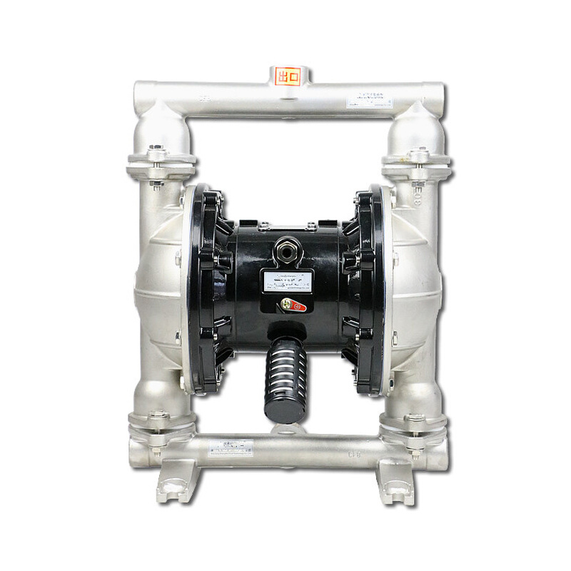 QB/YK-15/20/25/40P型不锈钢气动隔膜泵自吸耐腐蚀化工压滤机胶水-图3