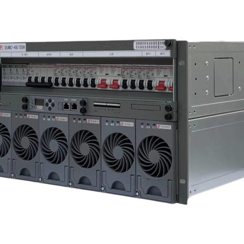 动力源嵌入式高频开关电源DUMC-48/50H通信机柜48V300A高度6U/9U-图0